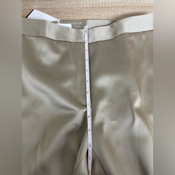 NWT Zara Women’s beige Satin Pants- M - Picture 7 of 7